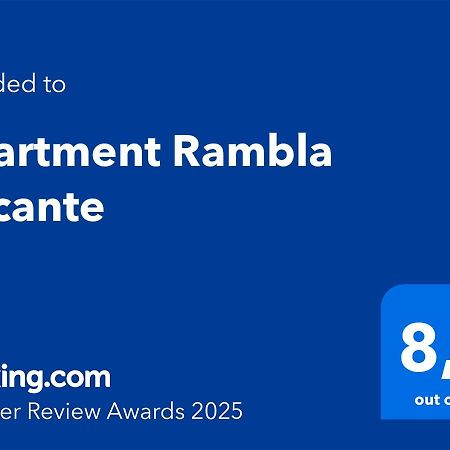 Apartment Rambla อาลิกันเต ภายนอก รูปภาพ